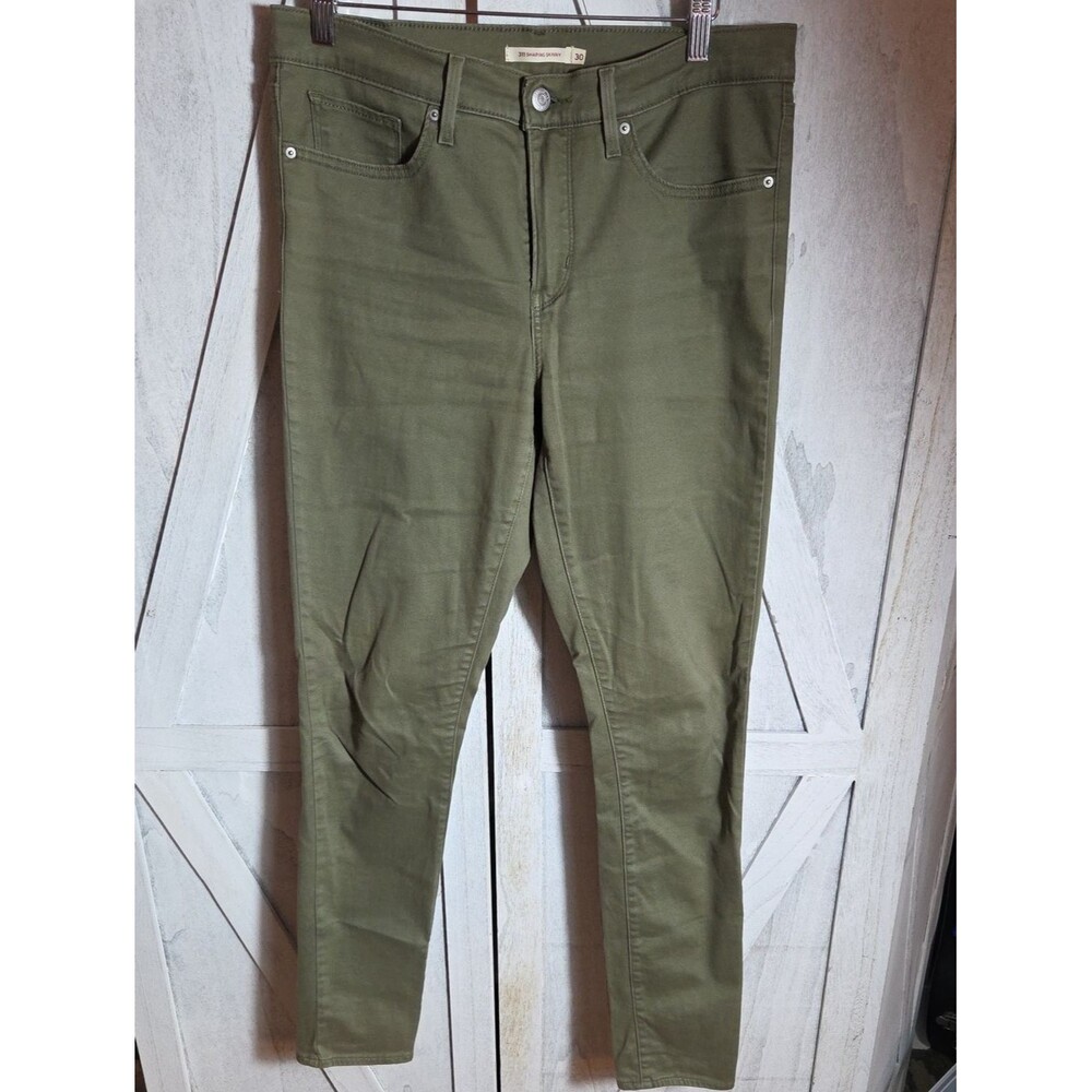 Levi's Green 311 Shaping Skinny Jeans Size 30
